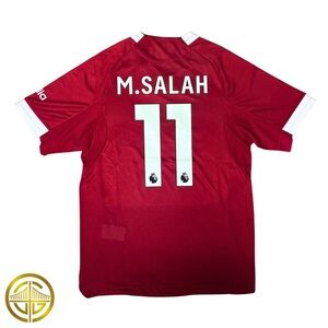 Adidas Red Soccer Jersey with White Accents